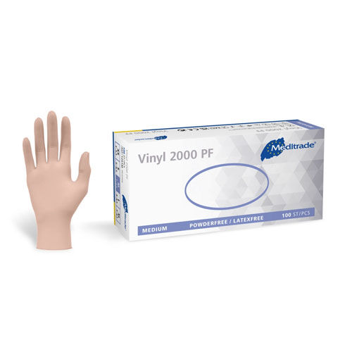 Vinyl 2000 PF Einmalhandschuhe, Vinyl, puderfrei, transparent Vinyl 2000 PF Einmalhandschuhe, Vinyl, puderfrei, transparent