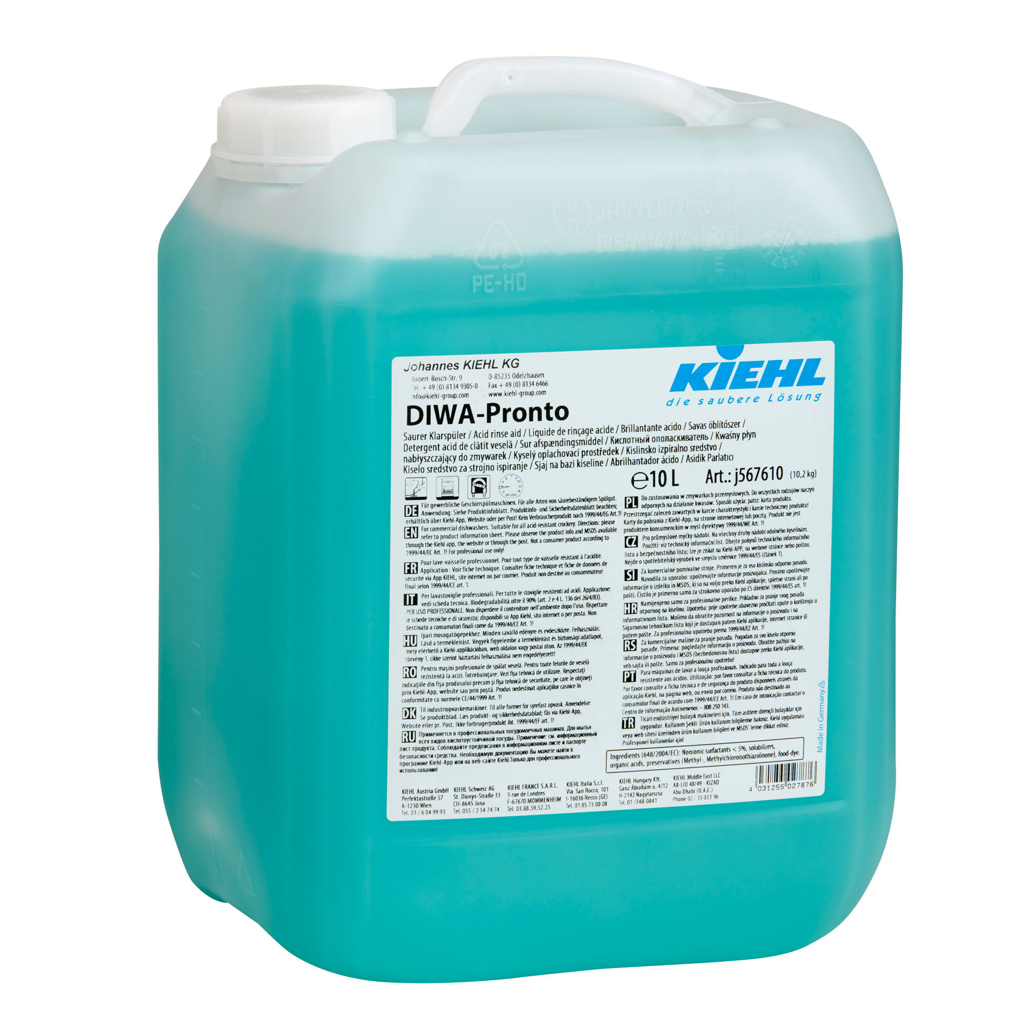 Kiehl DIWA-Pronto, saurer Klarspüler