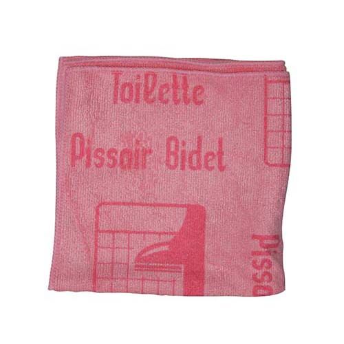 Mikrofaser Tuch Pikto Rot 40 x 40 cm Mikrofaser Tuch Pikto Rot 40 x 40 cm
