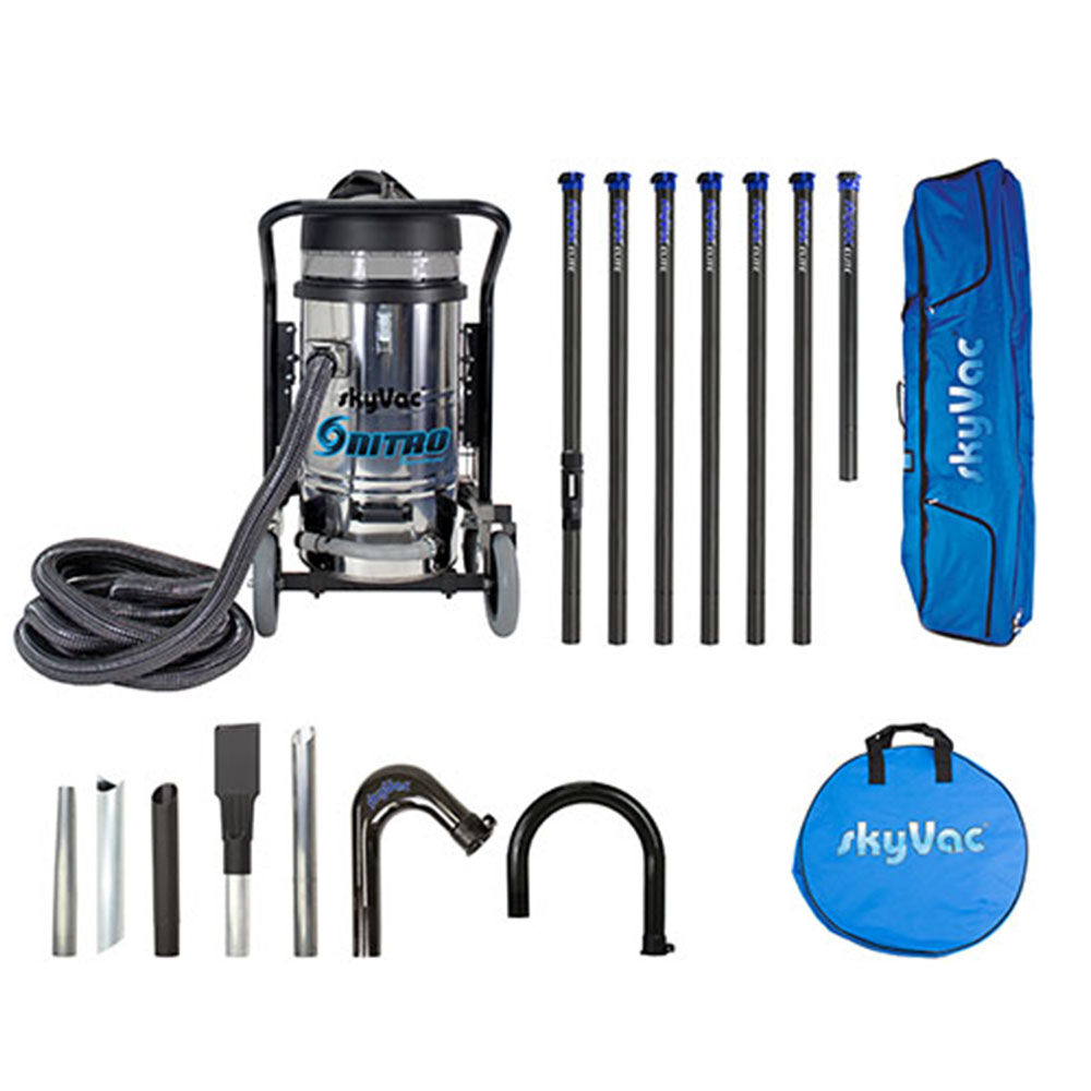 skyVac Nitro Dachrinnenreinigungsset