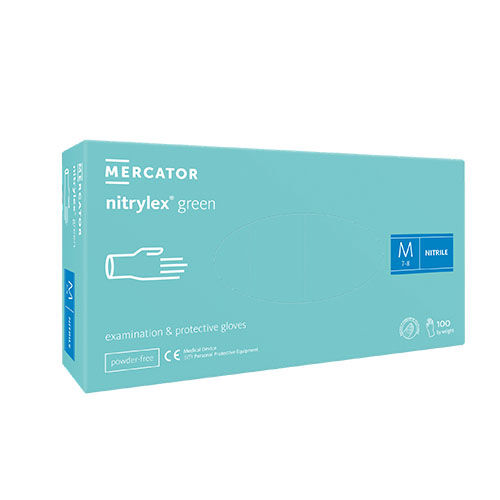 Mercator nitrylex green Nitrilhandschuhe, Gr. M Mercator nitrylex green Nitrilhandschuhe, Gr. M