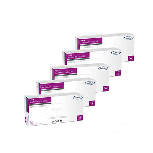 Einmalhandschuhe MaiMed vinyl PF, Vinyl Einmalhandschuhe MaiMed vinyl PF, Vinyl