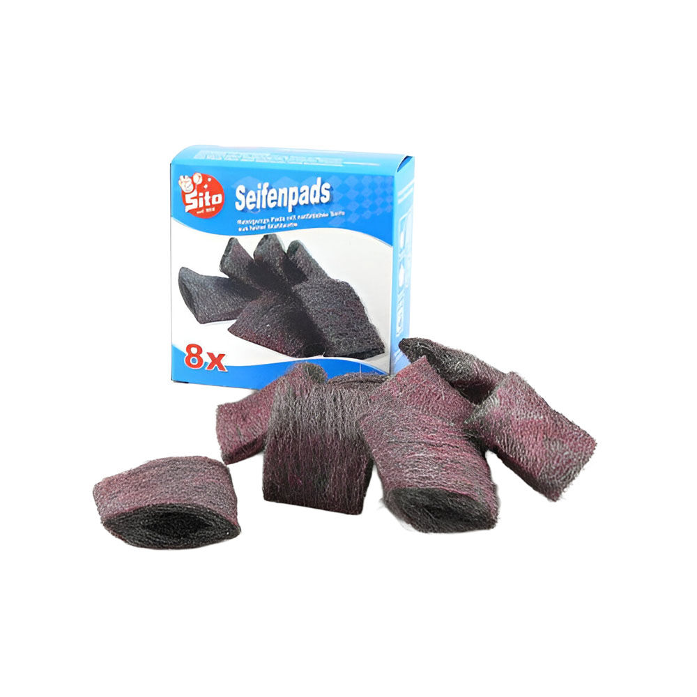 Verseifte Stahlwolle-Pads Verseifte Stahlwolle-Pads