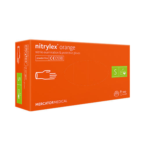 Mercator nitrylex orange Nitrilhandschuhe, Gr. S Mercator nitrylex orange Nitrilhandschuhe, Gr. S