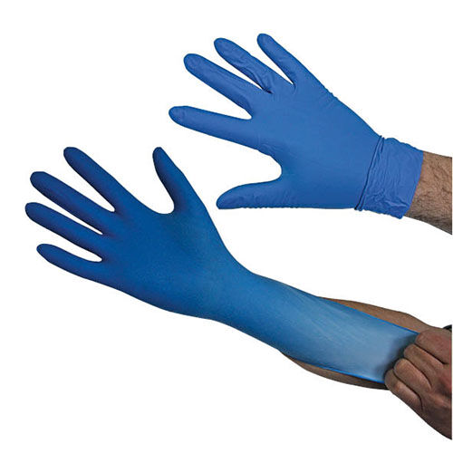 Einmalhandschuhe, Nitril, EXTRA LANG, Gr. L Einmalhandschuhe, Nitril, EXTRA LANG, Gr. L