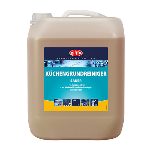 eilfix Küchengrundreiniger, sauer, 10 L Kanister eilfix Küchengrundreiniger, sauer, 10 L Kanister