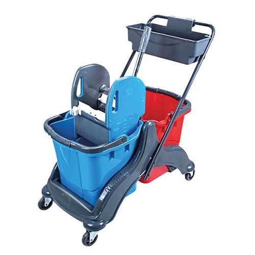 Doppelfahrwagen Kunststoff, 25 L Doppelfahrwagen Kunststoff, 25 L