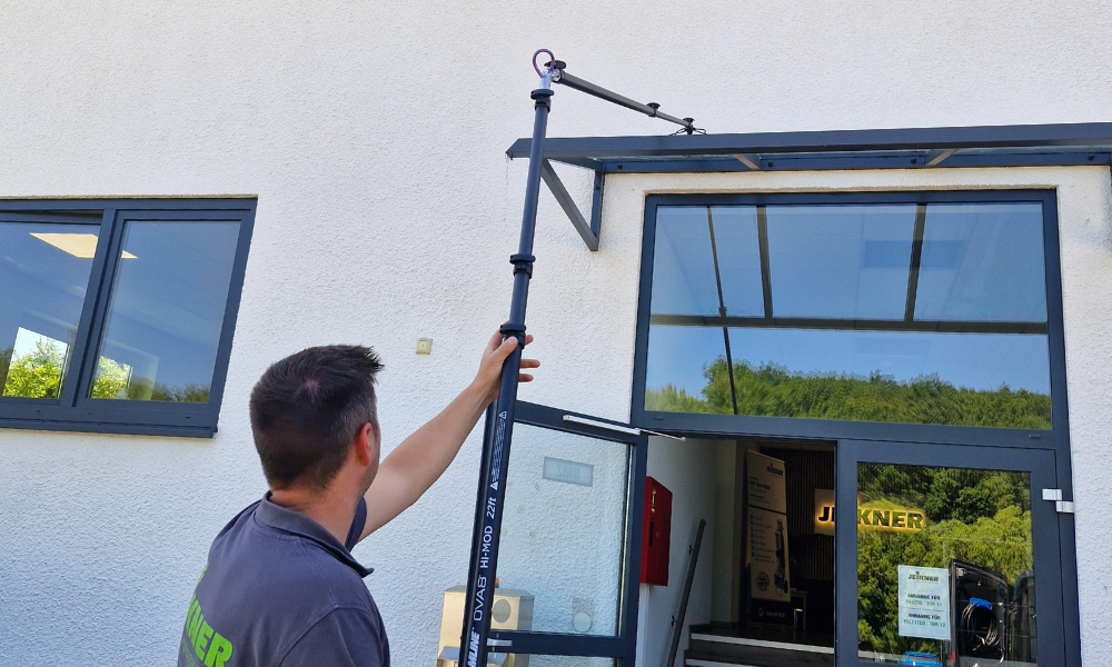Innovative Neuheit von Streamline – OVA8 Overspan wasserführende Karbon-Teleskopstange