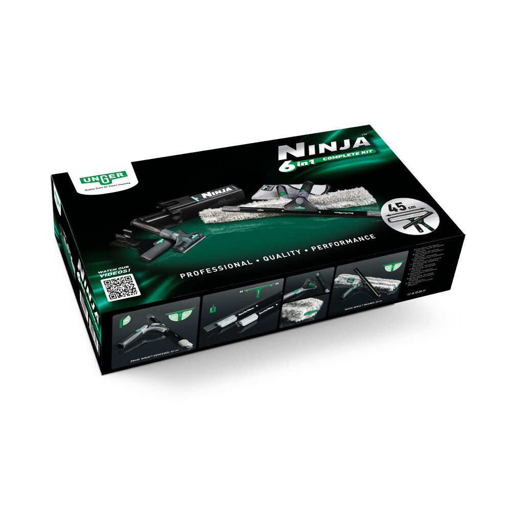 Unger ErgoTec NINJA Complete Set 6in1