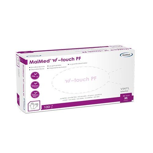 MaimMed vi-touch PF Vinylhandschuhe, Gr. M MaimMed vi-touch PF Vinylhandschuhe, Gr. M