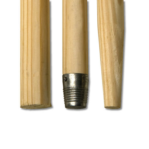 Besenstiel Holz, ohne Gewinde