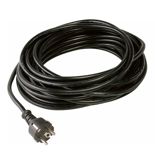 Numatic Zuleitung 2-adrig, 10,0 m  x 1,00 mm, schwarz