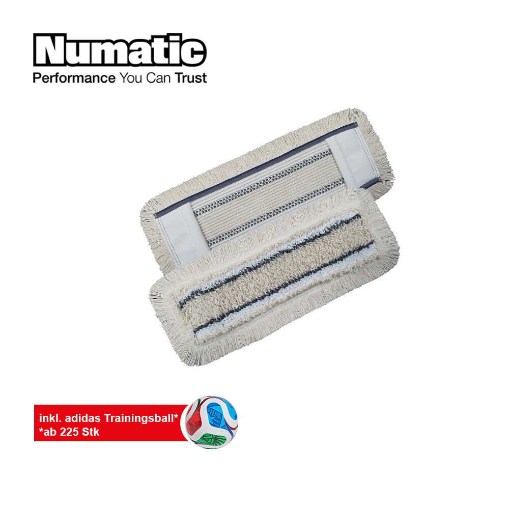 Numatic WM Aktion Numatic NuTex Multi ST Wischbezug, 40 cm, 225 Stk, +adidas Trionda Trainingsball