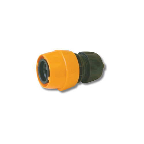8 mm Schlauch-Anschluss auf Hahnanschluss weibl., komplett mit Wasserstopp 8 mm Schlauch-Anschluss auf Hahnanschluss weibl., komplett mit Wasserstopp