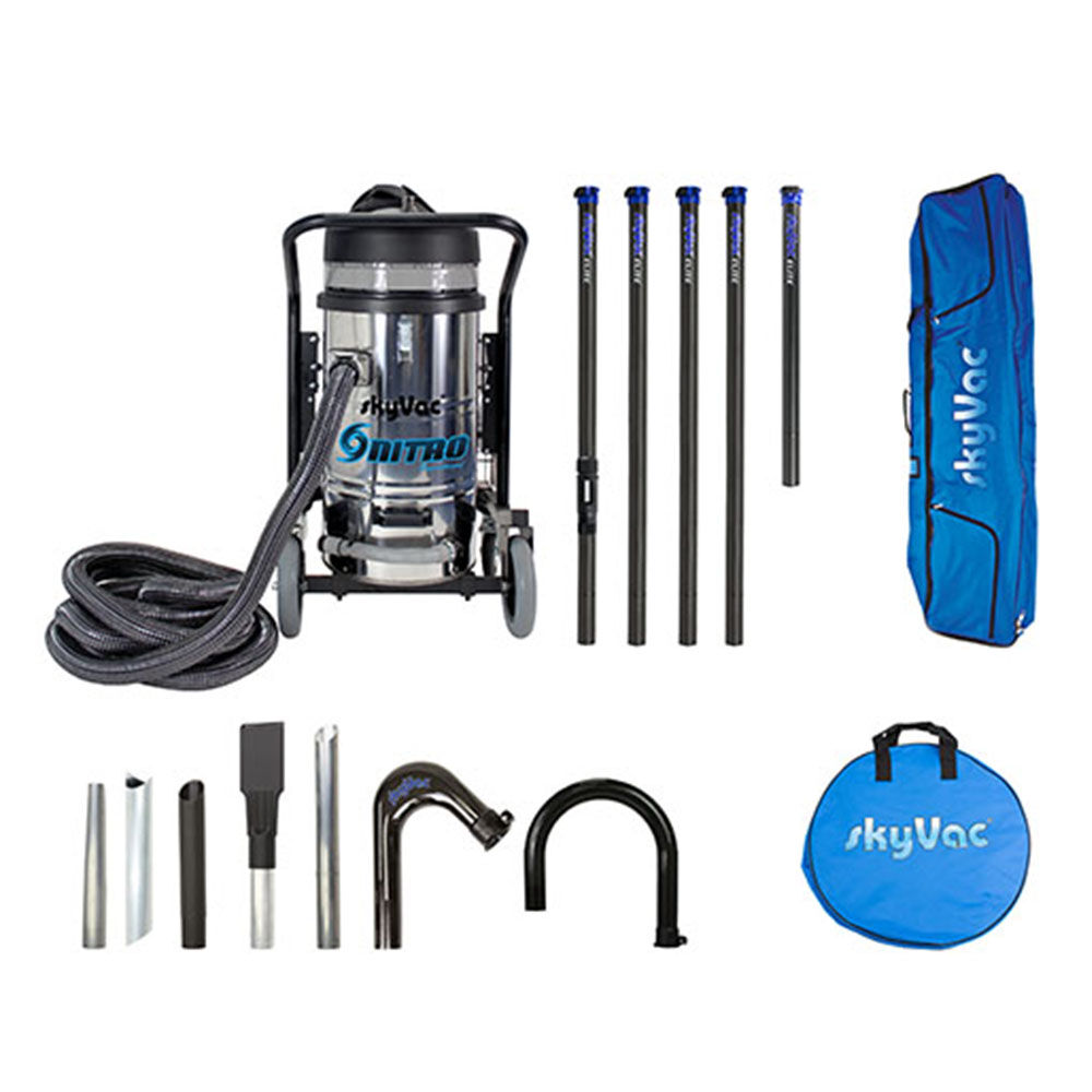 skyVac Nitro Dachrinnenreinigungsset, 12 m skyVac Nitro Dachrinnenreinigungsset, 12 m