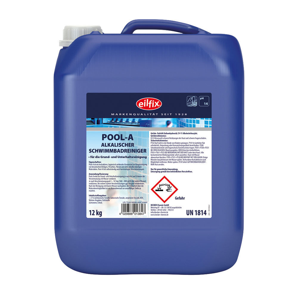 eilfix Pool-A, Schwimmbadreiniger alkalisch eilfix Pool-A, Schwimmbadreiniger alkalisch